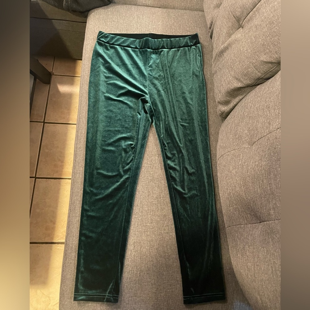 Velour leggings. Never used!